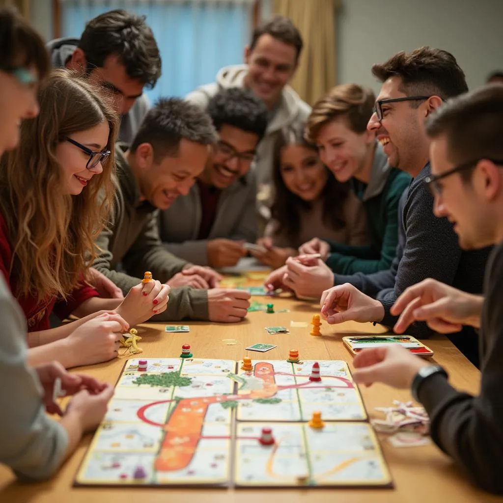 Group of people playtesting Chicken Road